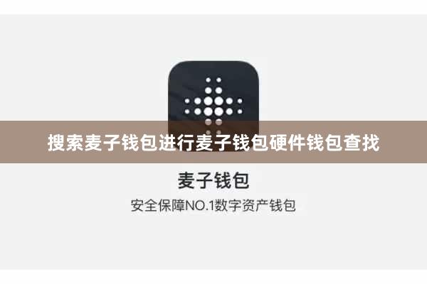 搜索麦子钱包进行麦子钱包硬件钱包查找