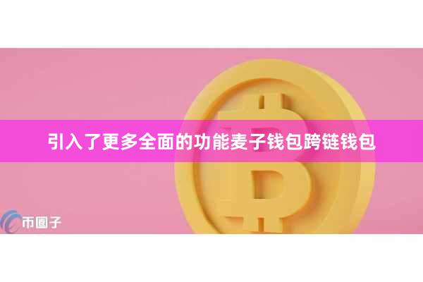 引入了更多全面的功能麦子钱包跨链钱包